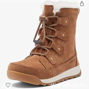 SOREL Youth Whitney II Joan Lace Boot  - Waterproof Winter Boots